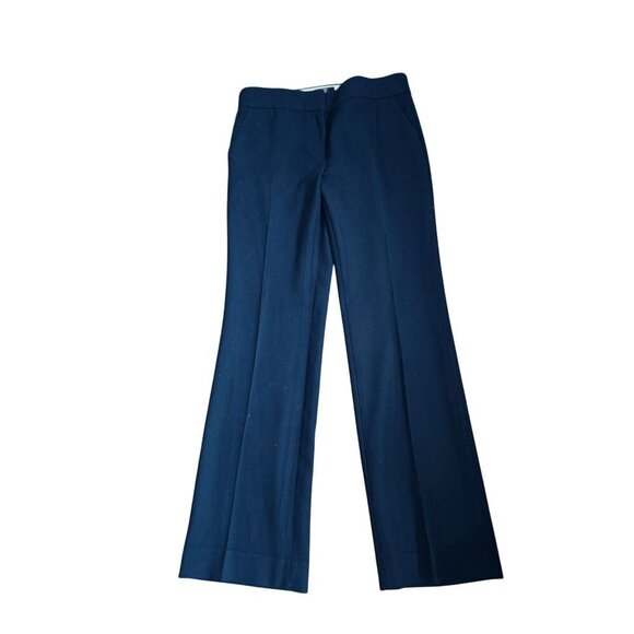 J.CREW 365 Edie Full Length Trouser Workwear Classic Navy Blue Size 8 - Picture 2 of 7